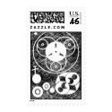 GRUNGY CROP CIRCLES! postage