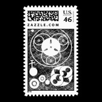GRUNGY CROP CIRCLES! postage