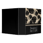 Grungy Floral Decadence Recipe Binder (2 inch)