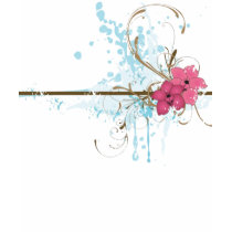Grungy flowers T-Shirt by coconutpie Grungy flowers T-Shirt