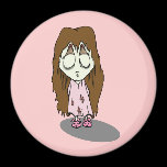 Grungy Gretchen magnets