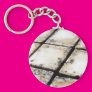 Grungy Marble Keychain