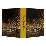 Grungy Music Vinyl Binder