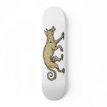 Grungy old Dog Custom Skate Board