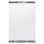 Grungy Pixels stationery