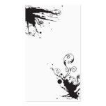 Grungy Profile Card business cards