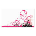 Grungy Profile Card business cards