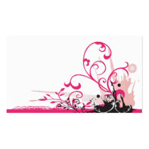 Grungy Profile Card business cards