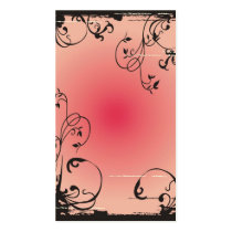 Grungy Profile Card business cards by coconutpie Grungy Profile Card business cards