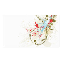 Grungy Profile Card business cards by coconutpie Grungy Profile Card business cards