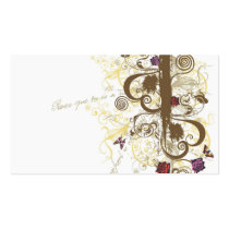 Grungy Profile Card business cards by coconutpie Grungy Profile Card business cards