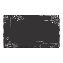 Grungy Profile Card business cards by coconutpie Grungy Profile Card business cards