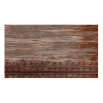 Grungy Riveted Rusty Metal Business Card Templates