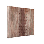 Grungy Riveted Rusty Metal Canvas Print