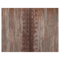 Grungy Riveted Rusty Metal Custom Flyer