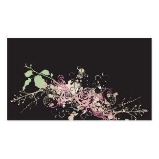 Grungy roses profilecard