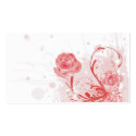 Grungy roses Profile Card profile cards