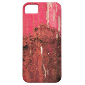 Grungy Rusty Case-Mate iPhone 5 Barely There Case