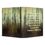 Grungy Serenity Prayer in French 1" Photo Album binders