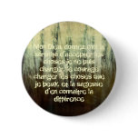 Grungy Serenity Prayer in French Button
