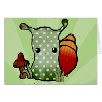 Grungy Snail Card by InvisibleIndustries Grungy Snail Card