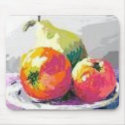 Gruop of fruit mousepads