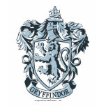 Gryffindor crest blue shirt