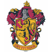 Gryffindor Crest Gold and Red Shirt