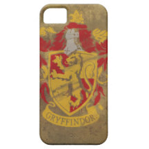 Gryffindor Crest Painted iPhone 5 Cover