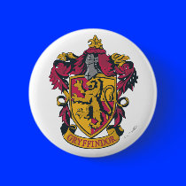 Gryffindor crest red and gold pinback buttons
