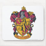 Gryffindor crest red and gold mousepad