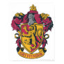 Gryffindor crest red and gold poster