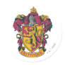Gryffindor crest red and gold round sticker Gryffindor crest red and gold round sticker