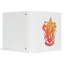 Gryffindor Crest - Splattered Vinyl Binder