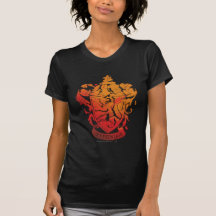 Gryffindor Crest - Splattered Tee Shirt