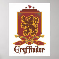 Gryffindor Quidditch Badge Print