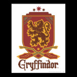 Gryffindor Quidditch Badge posters