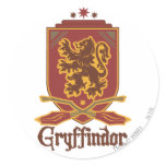 Gryffindor Quidditch Badge stickers
