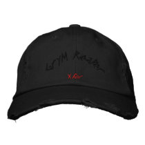 GryM ReaPer, Xfer embroidered hats by TrAnSfEr GryM ReaPer, Xfer embroidered hats