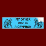 Gryphon Bumper Sticker bumper stickers