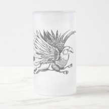 Gryphon Frosted Beer Mug