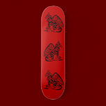 Gryphon Red Skateboard skateboards