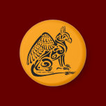 Gryphon Round Magnet magnets