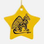 Gryphon Star Ornament