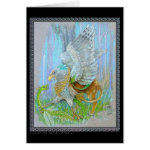 Gryphon & the Fairy Dragon Card Gryphon & the Fairy Dragon Card