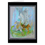 Gryphon & the Fairy Dragon Card
