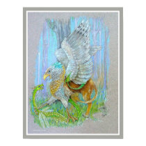 Gryphon & the Fairy Dragon posters