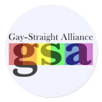 GSA Classic Round Light Sticker stickers