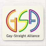 GSA Neon Light Mousepad
