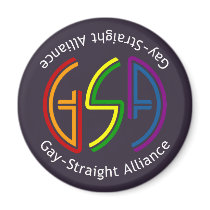 GSA Neon Round Dark Magnet
